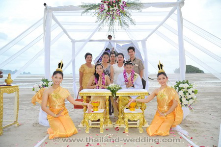 Krabi Beach Wedding Package : Rinda + Joey Krabi Beach Wedding Package : Rinda + Joey on August 02, 2016 : Thailand Marriage Planner